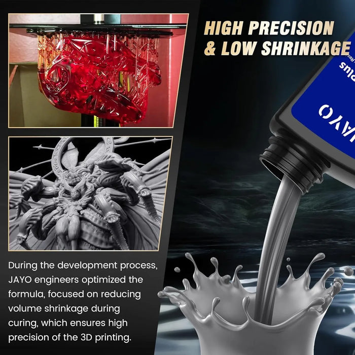 IMPRESORA 3D RESIN STANDARD PLUS JAYO DE 1 KG DE CURADO UV R Grado A - TiendaKomet México