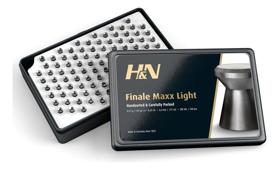 Diabolos H&n Finale Maxx Light .177(4.50mm) 7.87gr 200pz GRADO B