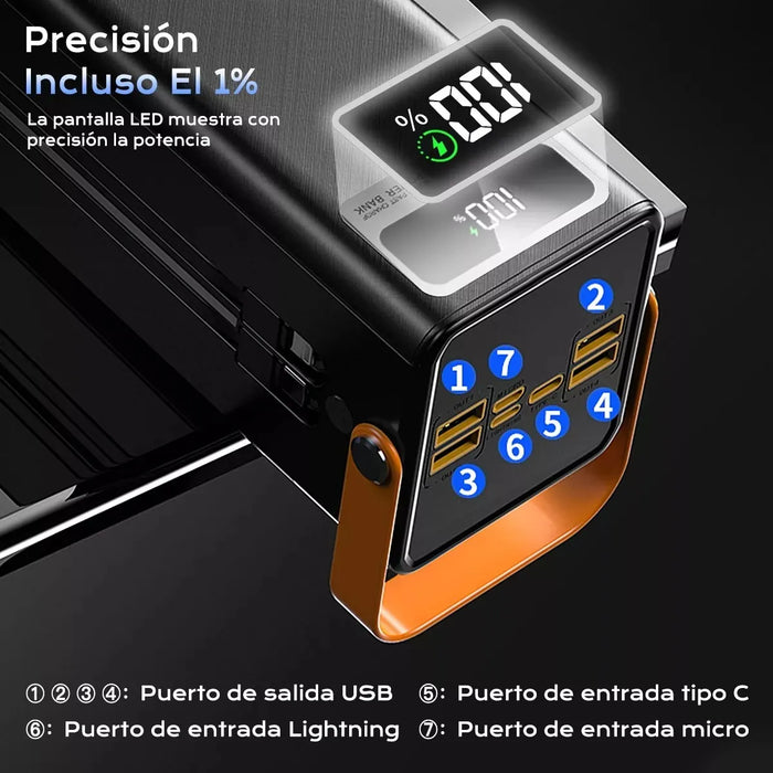 POWER BANK BATERI­A PORTATIL CARGA 60000Mah GRADO B