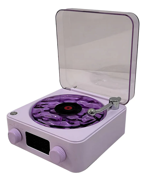Altavoz Retro De Vinilo Con Reproductor De Discos Waves Ligh GRADO B