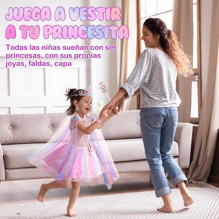 Capas De Princesa Para Niñas Regalo De Cumpleaños Grado B
