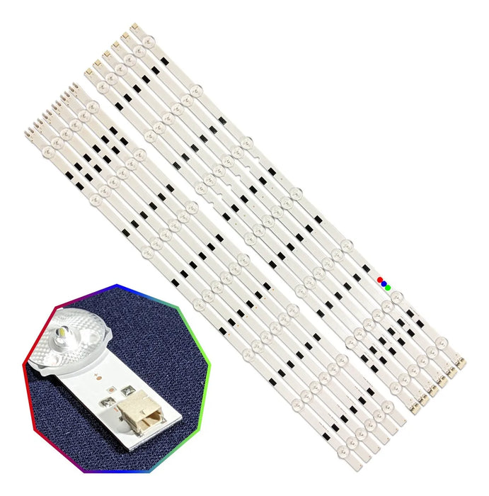 Kit Leds Para Un58h5203 / Un58h5203af - Aluminio, Nuevo.