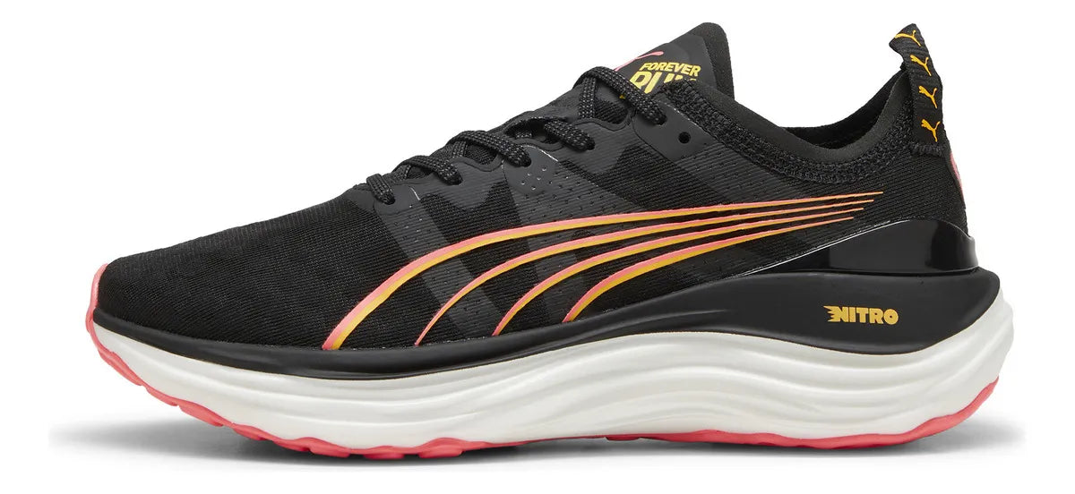 TENIS PUMA FOREVERRUN NITRO NEGRO MUJER 22.5
