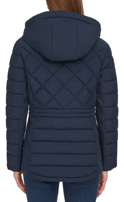 chaqueta invierno tommy hilfiger dama blue impermeable429
