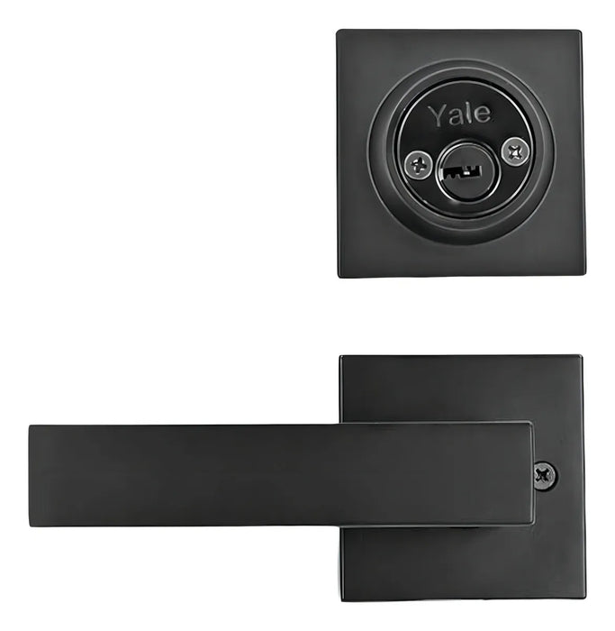 Cerradura de gatillo yale mx89580 entrada principal negro GRADO B