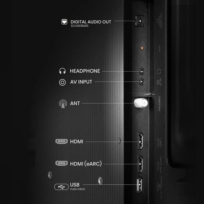 Hisense Television A4n(modelo 2025) Pantalla 32 Pulgadas, Smart Vidaa Tv Hd,modo De Juego,dolby Audio,comparte En Tu Tv,noise Reduction,mira Tv En Vivo Sin Cable GRADO B