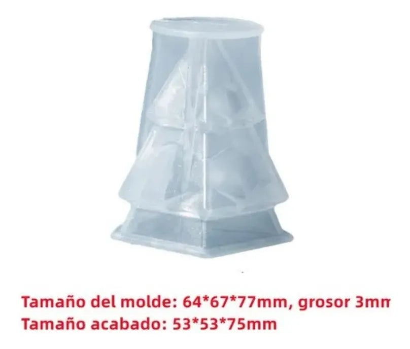 moldes de silicona navidad árbol muñeco nieve velas resina
