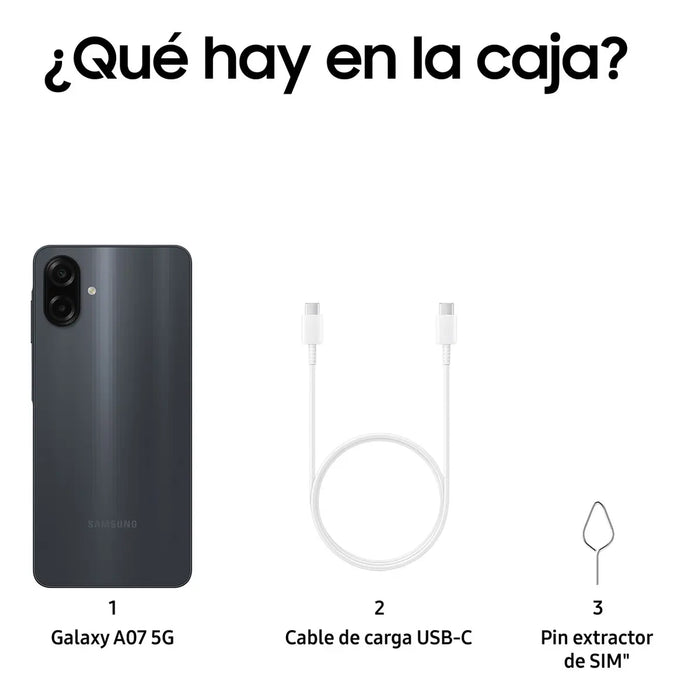 SAMSUNG GALAXY A07 DUAL SIM 64GB NEGRO GRADO B
