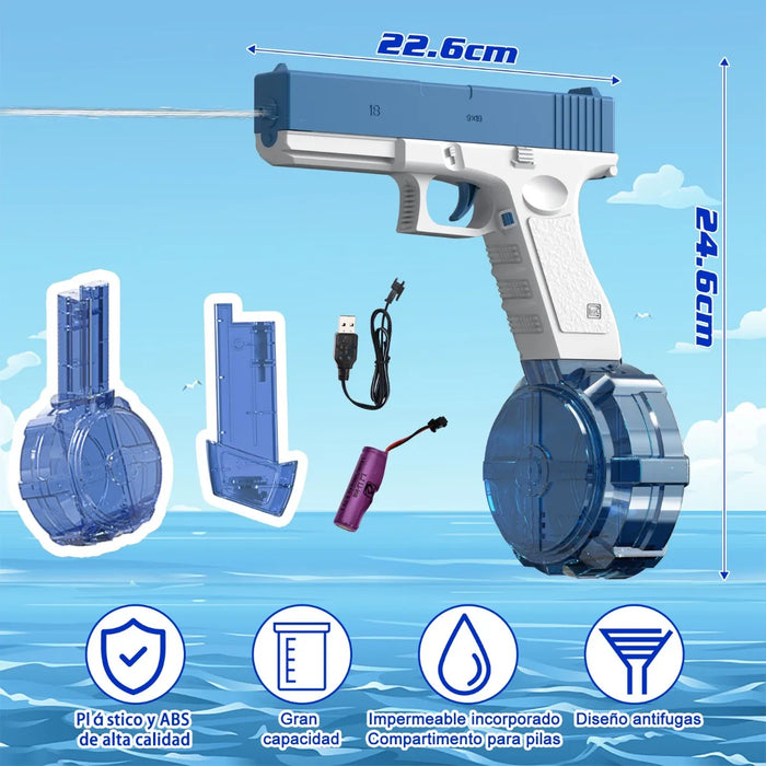 Pistolas Aguas Niño Electrico Pistolitas De Agua Juguete GRADO B