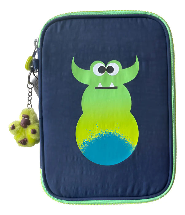 LAPICERA KIPLING 100 PEN MONSTER CASE, AZUL MARINO DE NAILON GRADO B