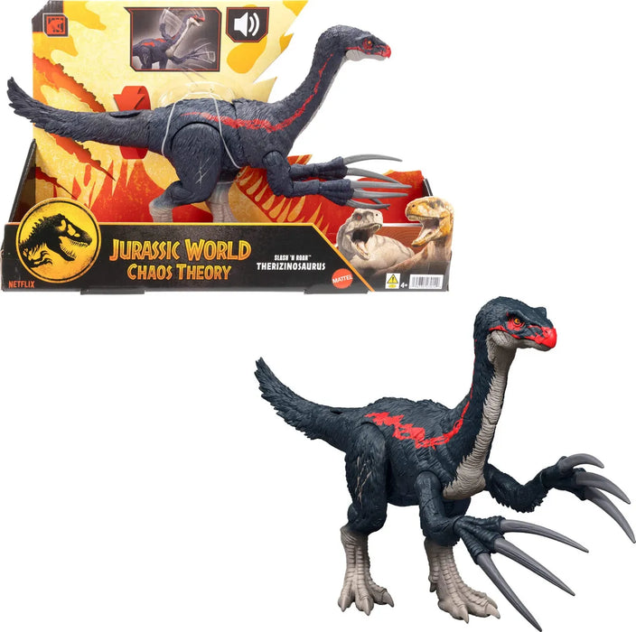 JURASSIC WORLD DINOSAURIO DE JUGUETE THERIZINOSAURUS GRADO A