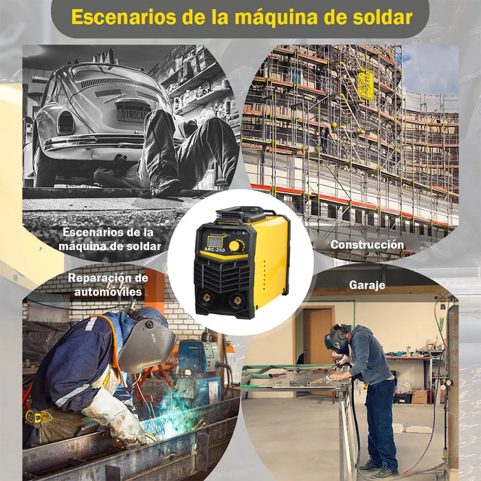 SOLDADORAS MAQUINA SOLDAR INVERTER PORTATIL INVERSORES, COLOR ROJO GRADO B