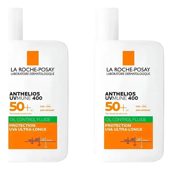 LA ROCHE-POSAY 2PACK PROTECTOR SOLAR  UV MUNE 400  SPF50+    |  GRADO A