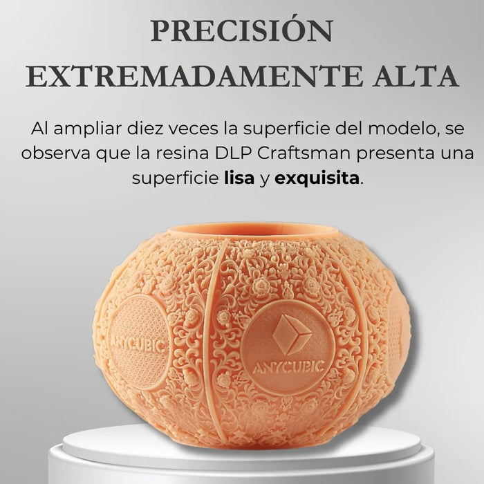 Resina Artesana Impresión Dlp Anycubic Alta Precisión Gris Grado B