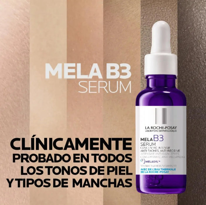 LA ROCHE POSAY 2PCS SÉRUM CONCENTRADO MELA B3 30ML TODO TIPO DE PIEL DÍA/NOCHE  |  GRADO A