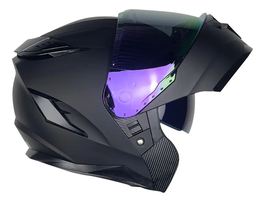 CASCO KOV MAXIMUS NEGRO MATE TALLA M   ALERON EXTRA GRADO A