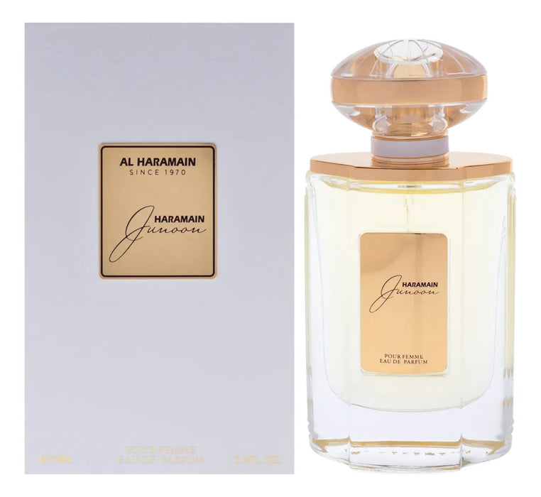 PERFUME AL HARAMAIN JUNOON EAU DE PARFUM 75ML FOR WOMEN   |  GRADO B