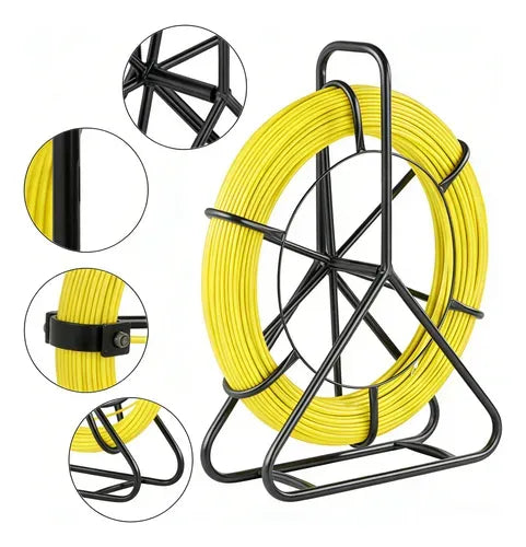 GUIA COBRA PARA CABLEADO 8MM X 150 METROS DE FIBRA DE VIDRIO GRADO B