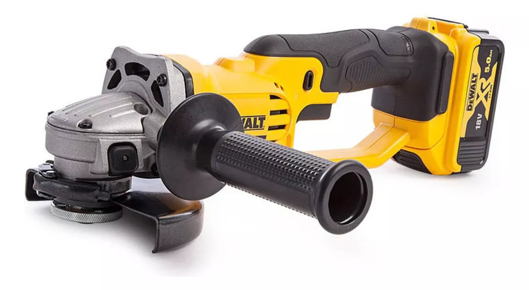 KIT MINI ESMERILADORA 4-1/2 PULG 20V MAX DEWALT DCG412P2 GRADO A
