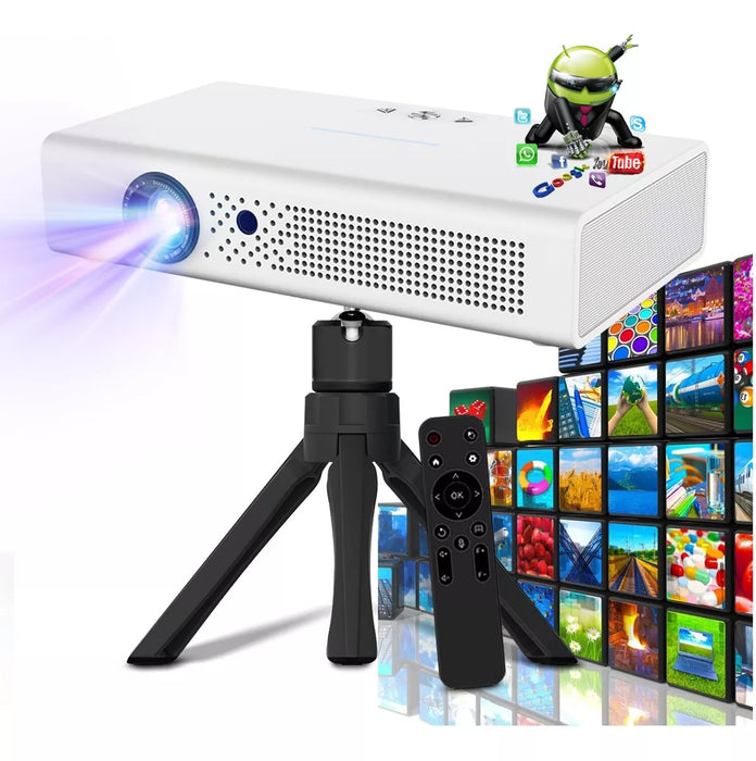proyector profesional 4k hd android wifi dlp 1080p 18000 lm 3260
