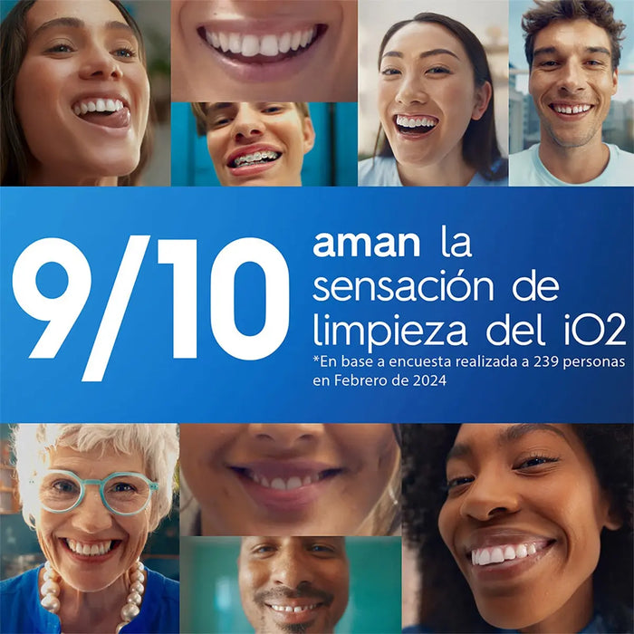 ORAL B CEPILLO ELÉCTRICO SERIES IO2, REMUEVE HASTA 100% MÁS PLACA*, 1 UNIDAD GRADO B
