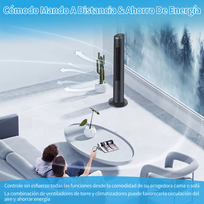 WELUVFIT VENTILADOR S0126GR S0126GR VENTILADOR DE TORRE TOWER 30 CM BLACK 110V BLACK PLASTIC GRADO B