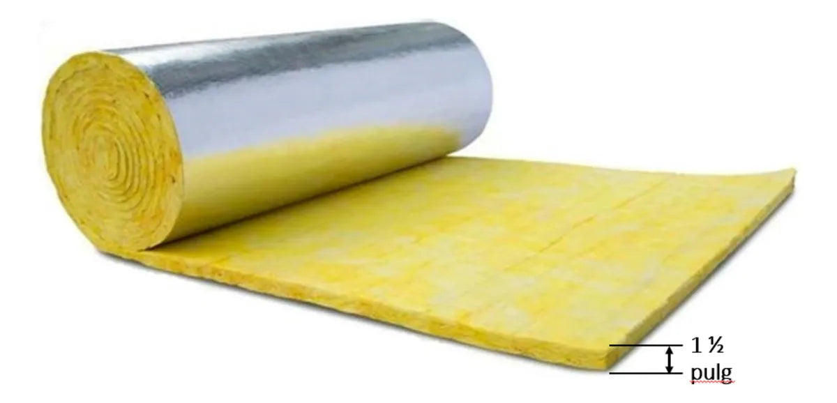 Aislante Termico Con Aluminio Reforzado 1.22cm*50cm*1.5