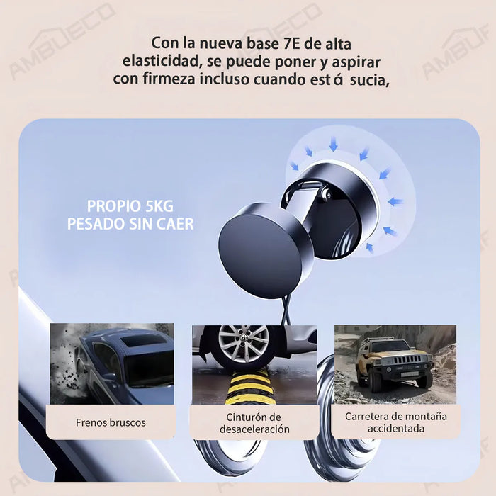 SOPORTE MAGNETICO DE VENTOSA PARA TELEFONO 360