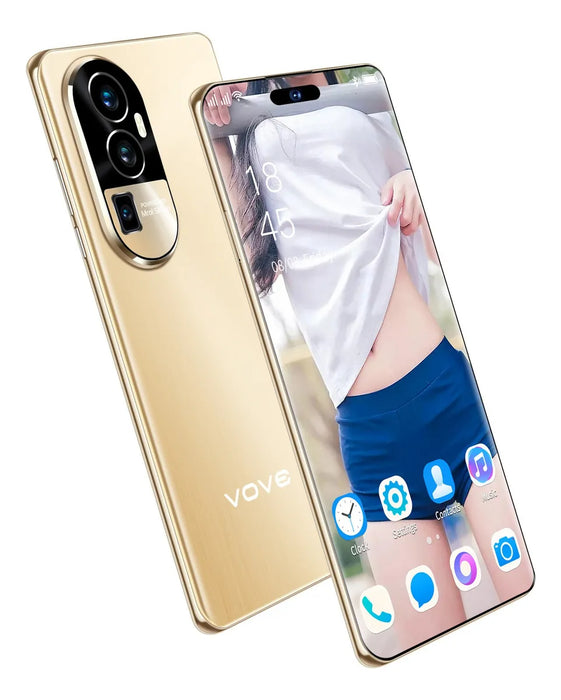 DUAL SIM RENO 10 PRO 2025 MÃ¡S BARATO CELULARES COMPATIBLES RED 5G WIFI MÃ¡S POPULAR TELÃ©FONO 12GB+512G DESBLOQUEA SMARTPHONE BATERÃ­A DE LARGA DURACIÃ³N DORADO GRADO B