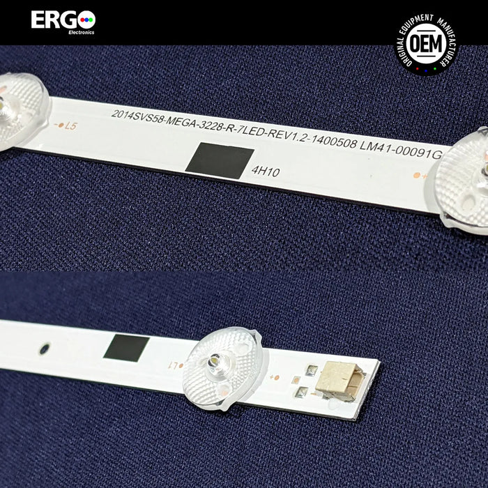 Kit Leds Para Un58h5203 / Un58h5203af - Aluminio, Nuevo.