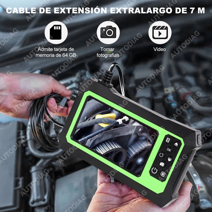 Endoscopio Industrial CÃ¡mara Compatible Con Tarjeta Tf 5m