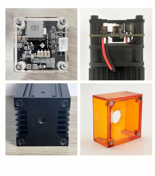 Módulo de Cabezal Láser para Máquina de Grabado, de 40W y 450nm