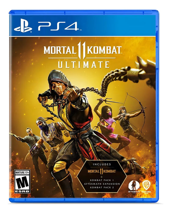 MORTAL KOMBAT 11 ULTIMATE ULTIMATE EDITION (FÍSICO) GRADO A - PS4
