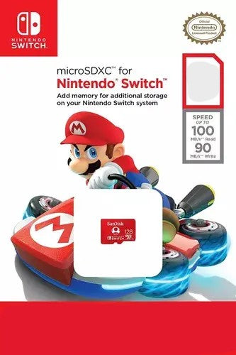 MEMORIA MICROSD BLUEMOS (87GB-128GB) FULL HD CLASE 10 (COMPATIBLE NINTENDO SWITCH) GRADO B