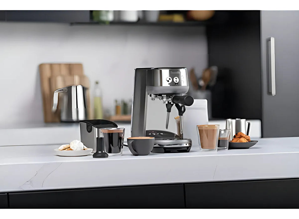 BREVILLE BAMBINO ESPRESSO MAQUINA, ACERO INOXIDABLE, SES450B GRADO B