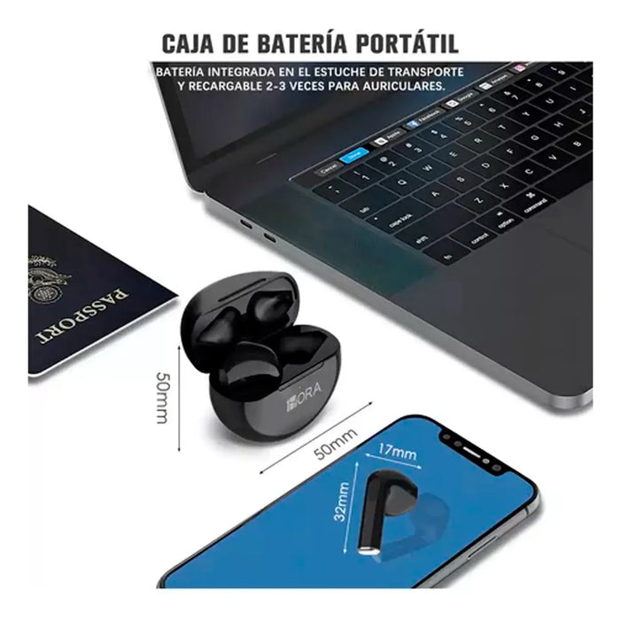 AUDIFONOS INALAMBRICOS 1HORA - GRADO A