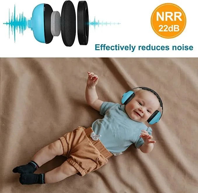 Orejeras Contra Ruidos Para Bebé Protección Auditiva Grado B