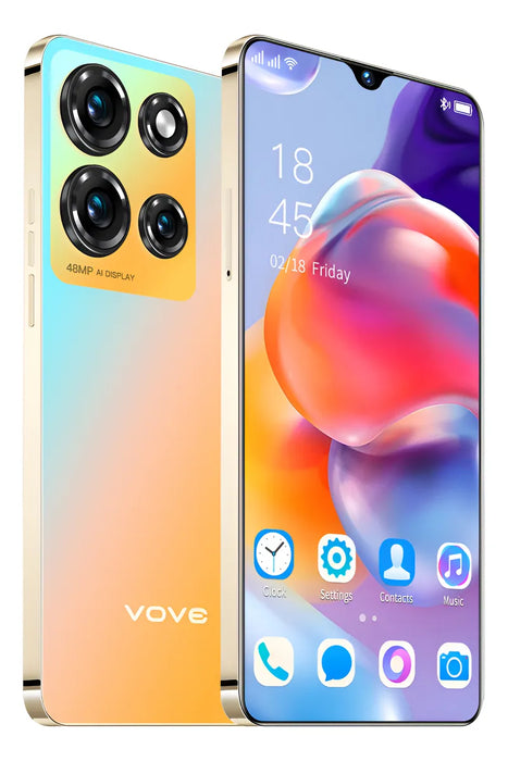 NOTE 30I VOVE DESBLOQUEA DUAL SIM 12GB RAM 512GB ROM 2025 EL MÃ¡S POPULAR TELÃ©FONO INTELIGENTE ANDROID 13 RED 5G WIFI MÃ¡S BARATO CELULAR DORADO GRADO B