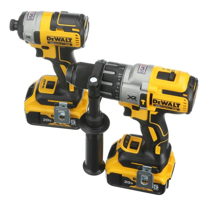 Rotomartillo+atornillador Xr Max +2 Bat Dewalt Dck299p2 Color Amarillo  GRADO A