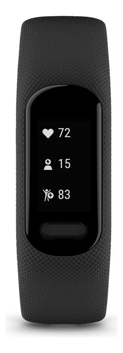 RELOJ INTELIGENTE UNISEX GARMIN VIVOSMART 5 CON GPS NEGRO GRADO B