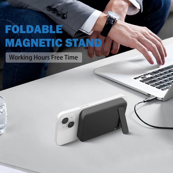 Power Bank Inalambrico Magnetico Carga 10000 Para iPhone  GRADO A.