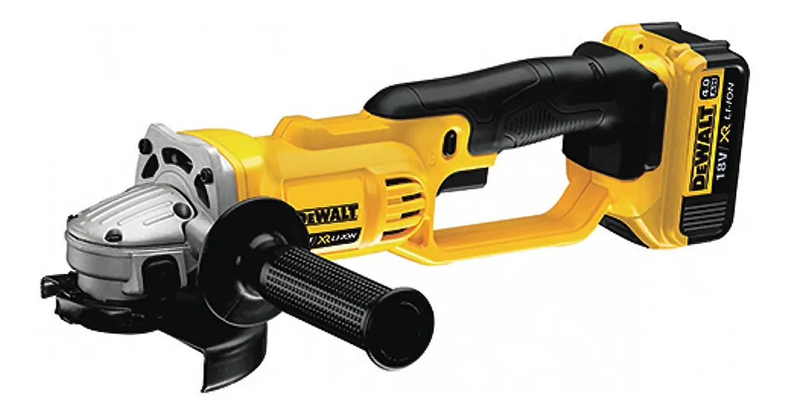 Mini Esmeriladora Brushless 4-1/2in 800w Baterias 20v Dewalt Color Amarillo Frecuencia 60hz GRADO B