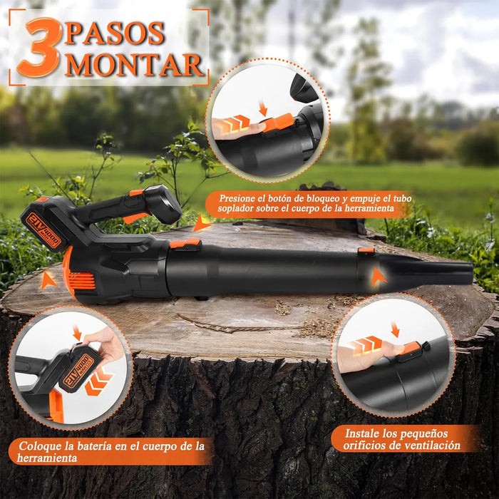 SOPLADOR LIMPIADOR DE HERRAMIENTAS DE NIEVE BLOWER POWER POWER NEGRO GRADO A