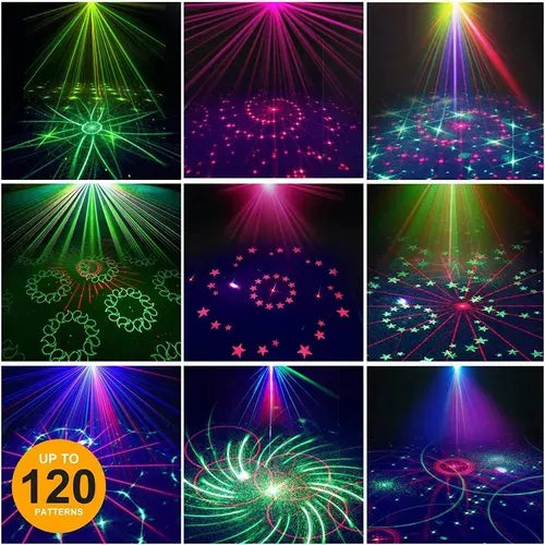 LUCES DE FIESTA BYLIFITY G5416-8-LASER DJ BYLIFITY LED RGB GRADO B