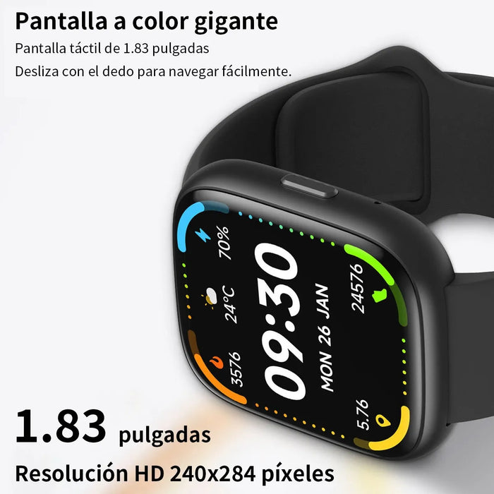 Reloj Inteligente 2.01'' Deportivo Mujer Hombre Smartwatch Grado B