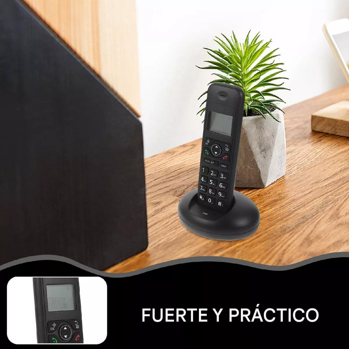TELEFONO INALAMBRICO TELEFONO FIJO CON TECLADO GRANDE GRADO B