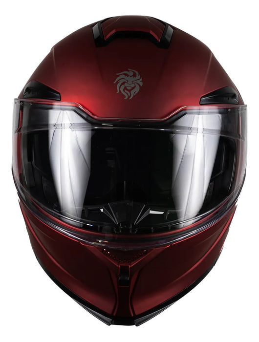 CASCO KOV ORION ROJO LED TALLA S  MICA EXTRA GRADO A