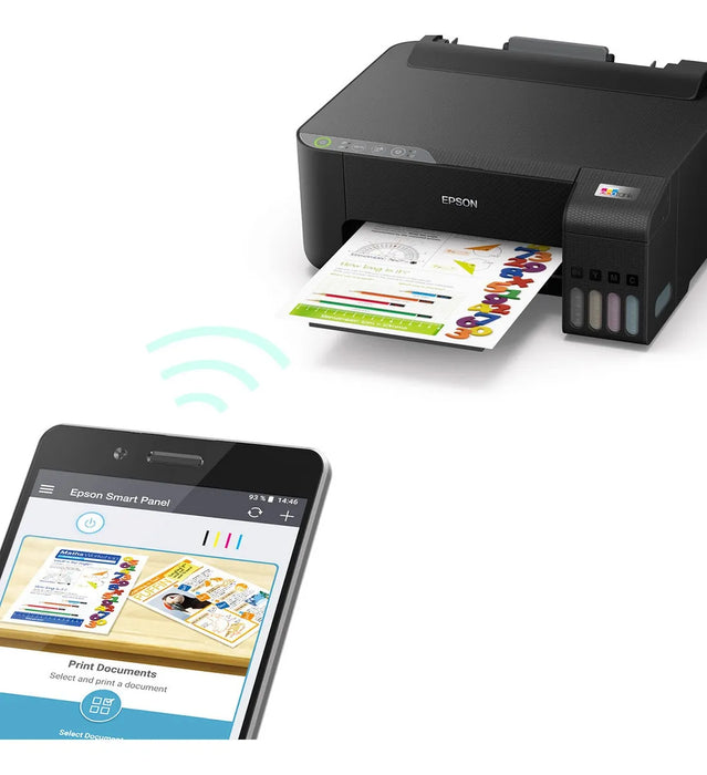 Impresora Epson L1250 Usb/wifi Tinta Continua 4 Tintas Color Negro Grado B - TiendaKomet México