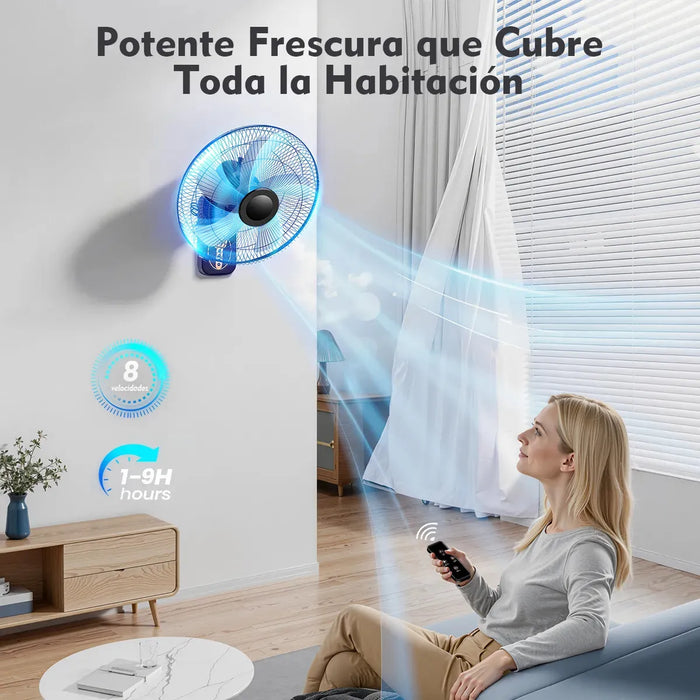 2PZS 16'' VENTILADOR DE PARED KONEIYA CON CONTROL REMOTO GRADO B