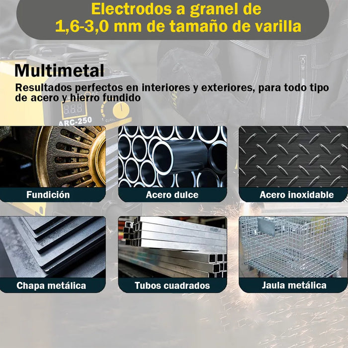 SOLDADORAS MAQUINA SOLDAR INVERTER PORTATIL INVERSORES, COLOR ROJO GRADO B